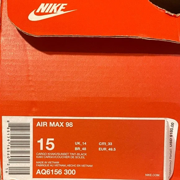 Nike Air Max 98 SE 'Camo Classic' - Picture 8 of 8